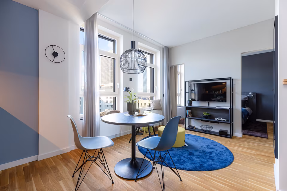 THE PULSE - Exklusiv möblierte Apartments mit Klimaanlage im Herzen von Frankfurt in Gutleutviertel, Frankfurt am Main