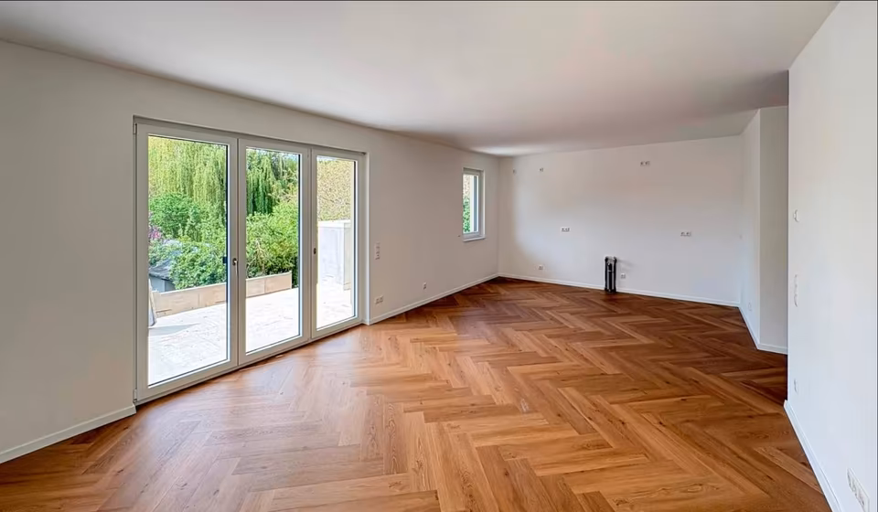 Erstbezug 3,5-Zimmer EG-Wohnung mit Terrasse und Garten im Neubau in Tempelhof, Berlin