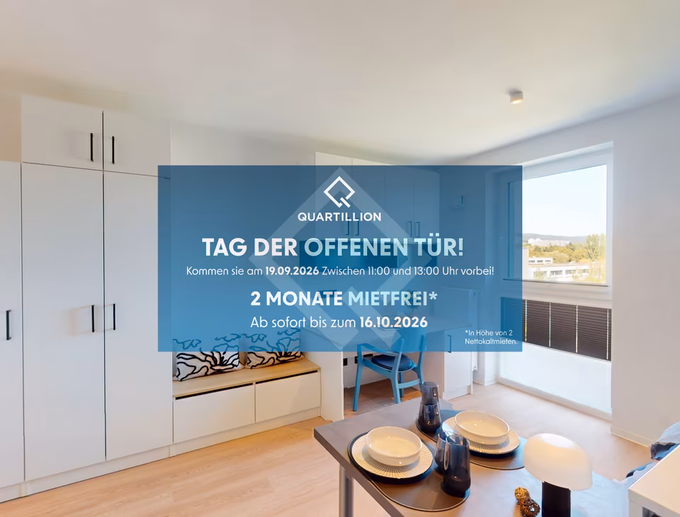 2 Monate mietfrei! Ankommen, einziehen, studieren in Wiesbaden