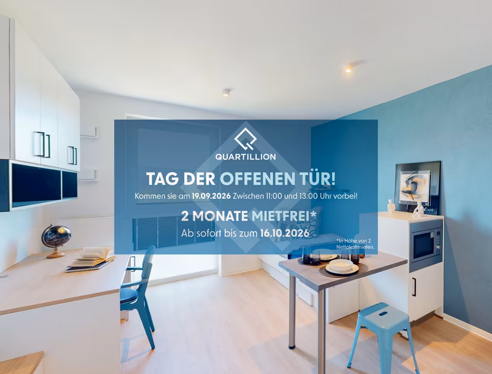 2 Monate mietfrei! Ankommen, einziehen, studieren in Wiesbaden