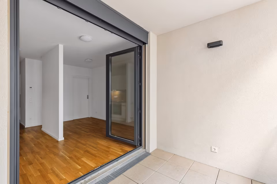 In der Endetage: Hochwertige 1-Zimmer-Neubauwohnung Einbauküche in Frankfurt-Ostend! in Ostend, Frankfurt am Main
