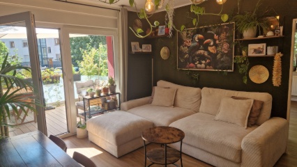 Voll möblierte 3-Zimmer-Wohnung mit Balkon zur Zwischenmiete in Frankfurt/Nordend (01/10 - 15/11) (1.400€ all incl.) in Nordend-Ost, Frankfurt am Main